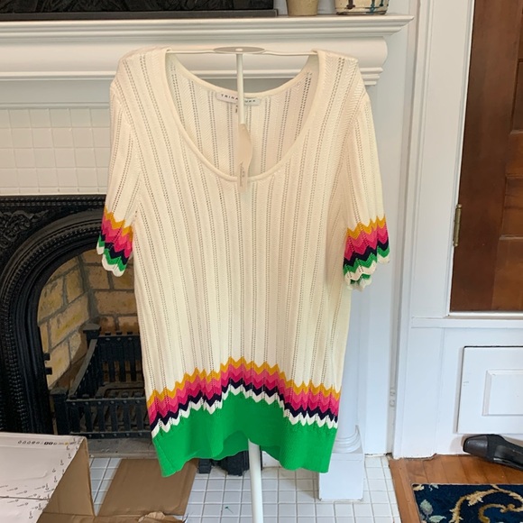 Trina Turk Cayman‎ top/sweater. NWT. Retail 228 - Picture 1 of 8
